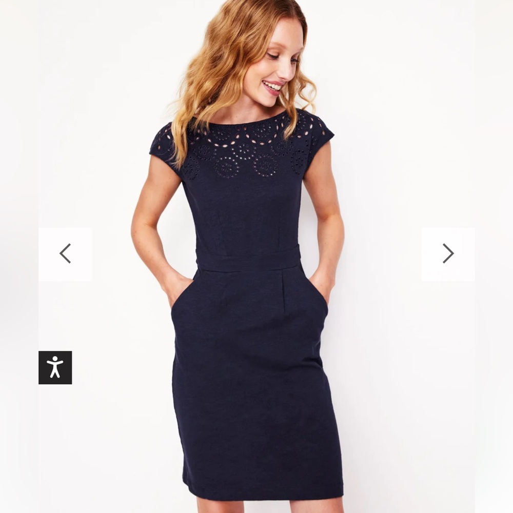Boden Florrie Broderie Dress